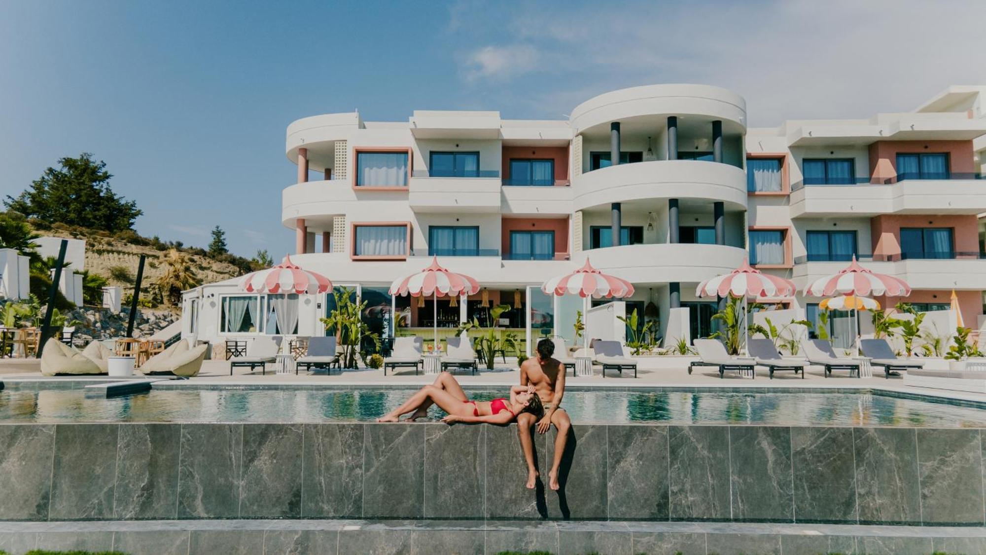 The Palms Concept Hotel Adults Only 16 Plus Faliraki Exterior photo